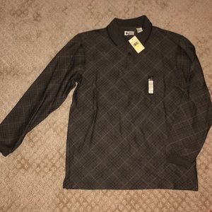 Haggar Clothing long sleeve polo